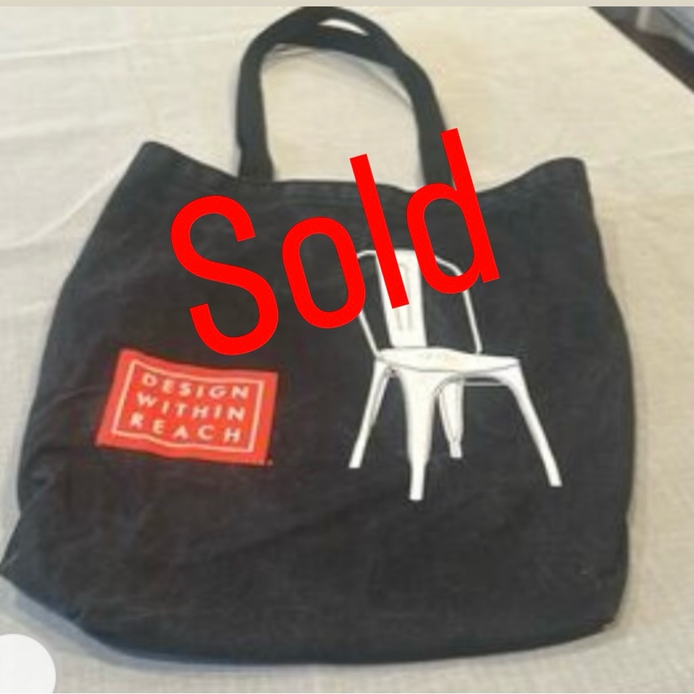 Design with in reach Black tote